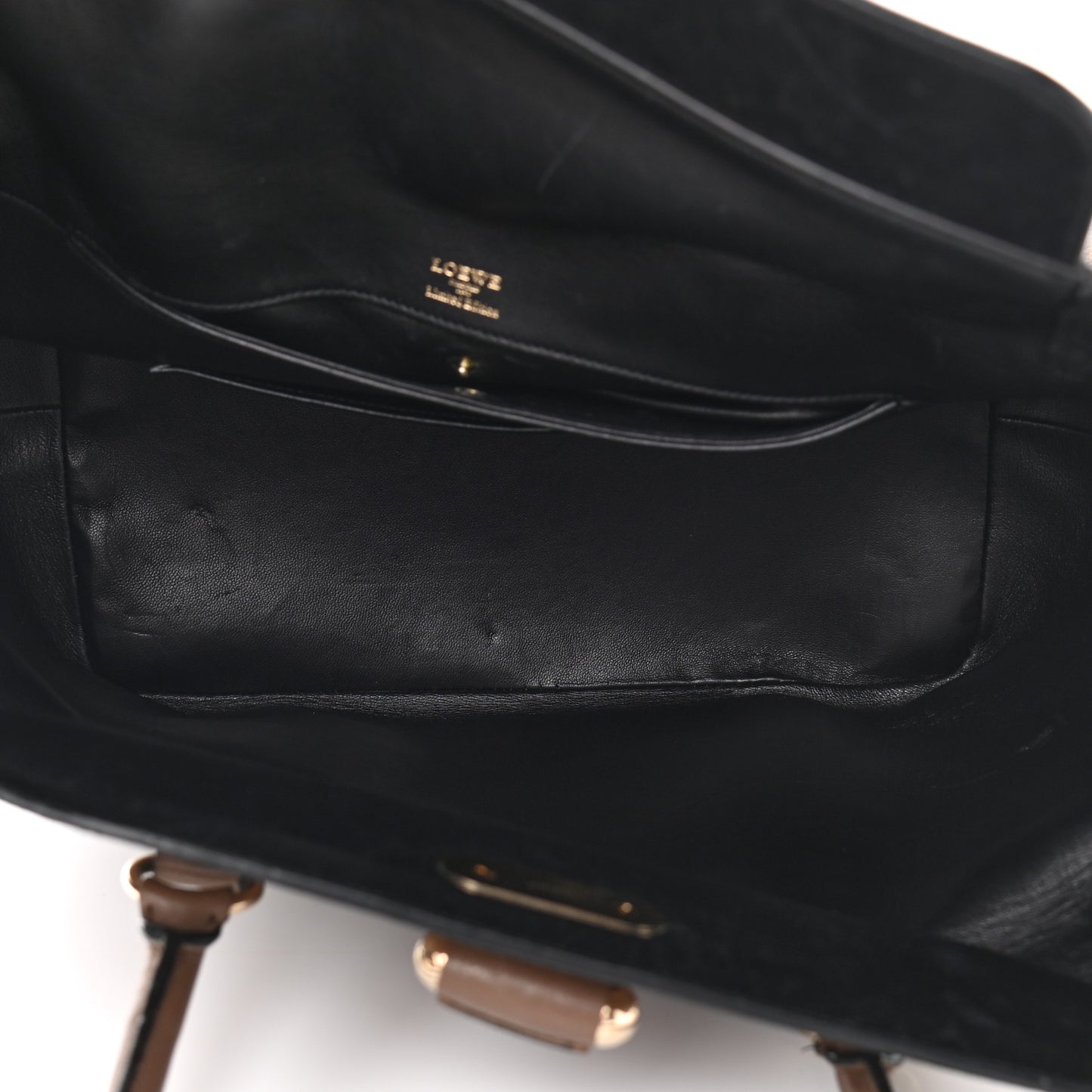 Calfskin Tote Bag Brown