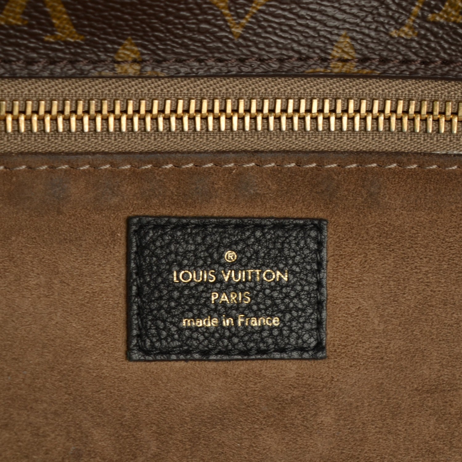 Louis Vuitton Monogram Tote W PM Black 6 of 8