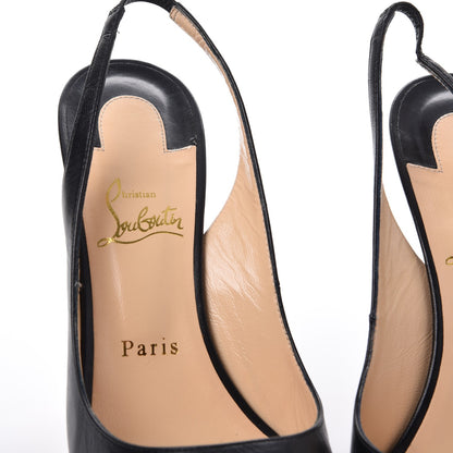 Christian Louboutin Kid No Prive 120 Pumps 39.5 Black 9 of 12