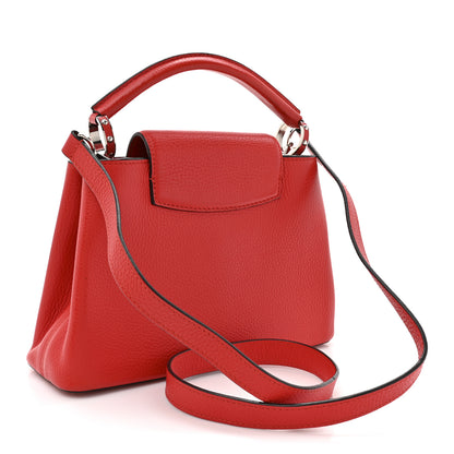 Louis Vuitton Taurillon Capucines BB Coquelicot 3 of 11