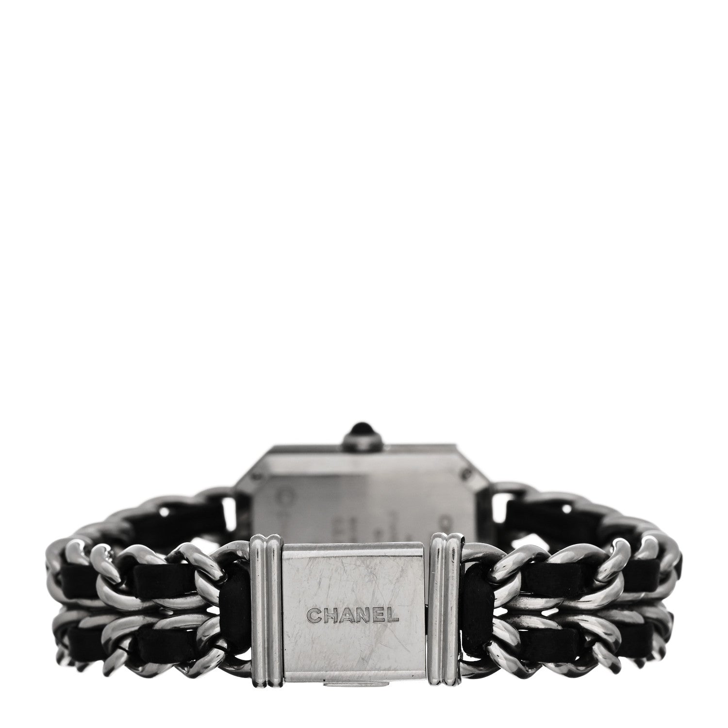 Chanel Stainless Steel Lambskin 20mm Chain Premiere Quartz Watch M 3 of 4
