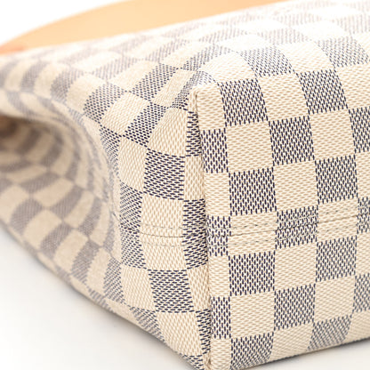 Louis Vuitton Damier Azur Graceful PM Rose Ballerine 7 of 8