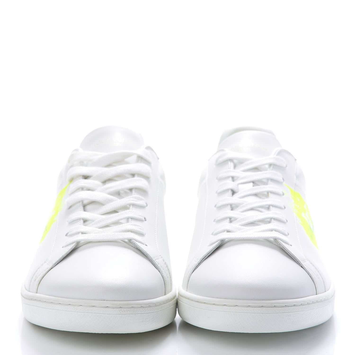 Louis Vuitton Calfskin Luxembourg Sneakers 9 White 2 of 9