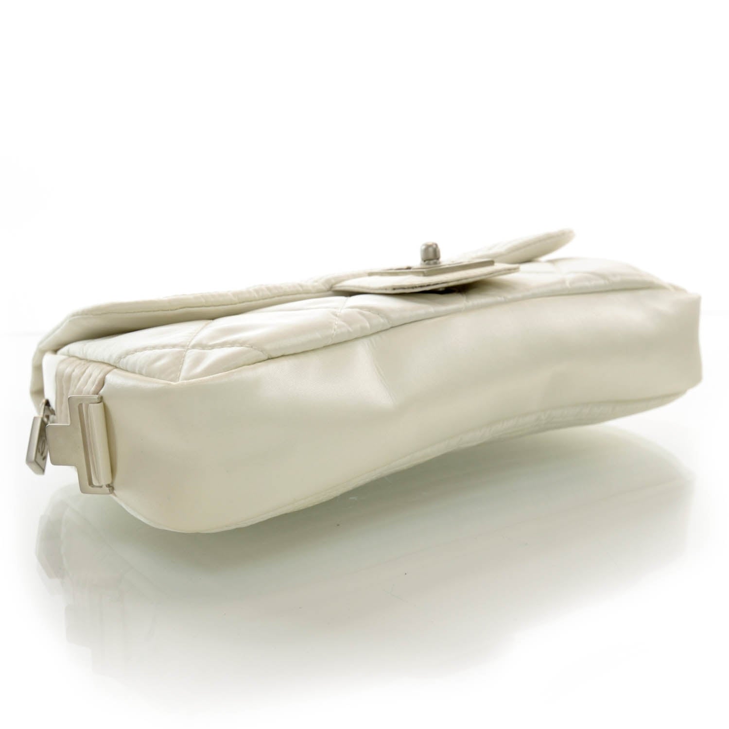 Chanel Nylon Ski Sport Flap White 5 of 9