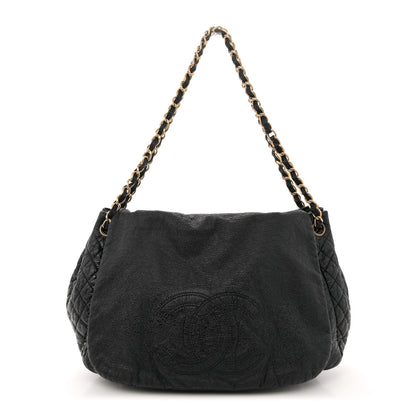Chanel Vinyl Rock and Chain Flap Black 1 of 12