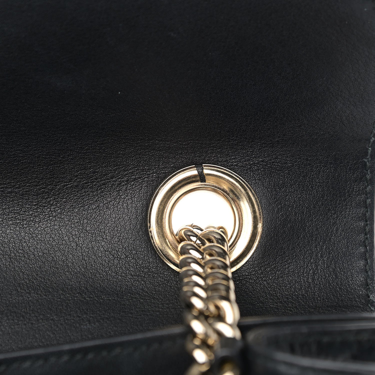 Gucci Microguccissima Medium Emily Chain Shoulder Bag Black 11 of 14