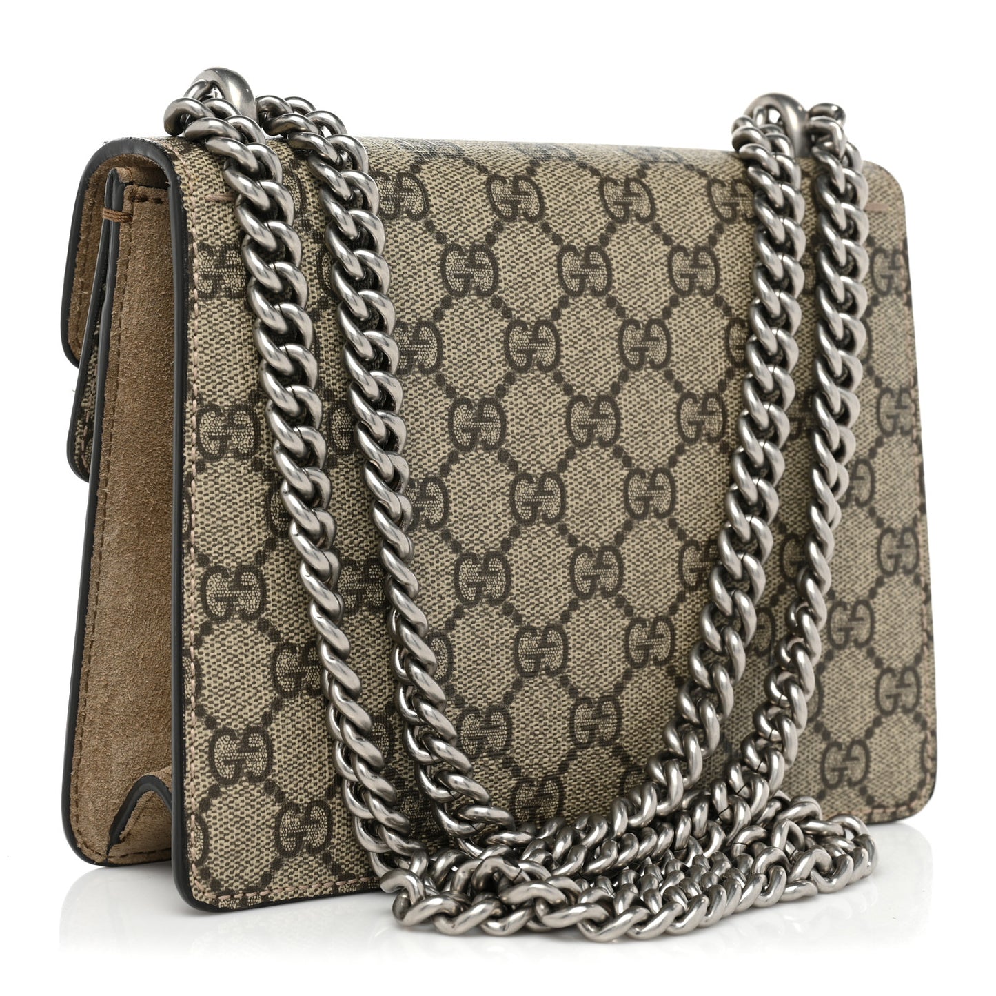 GG Supreme Monogram Mini Dionysus Shoulder Bag Taupe