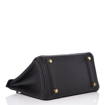 Hermes Togo Birkin 25 Black 4 of 29