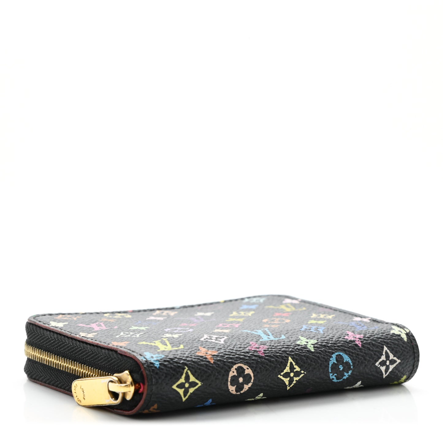 Monogram Multicolor Zippy Coin Purse Black Grenade