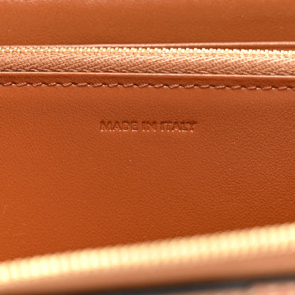 Celine Natural Calfskin Large Zip Around Multifunction Wallet Tan 7 of 8