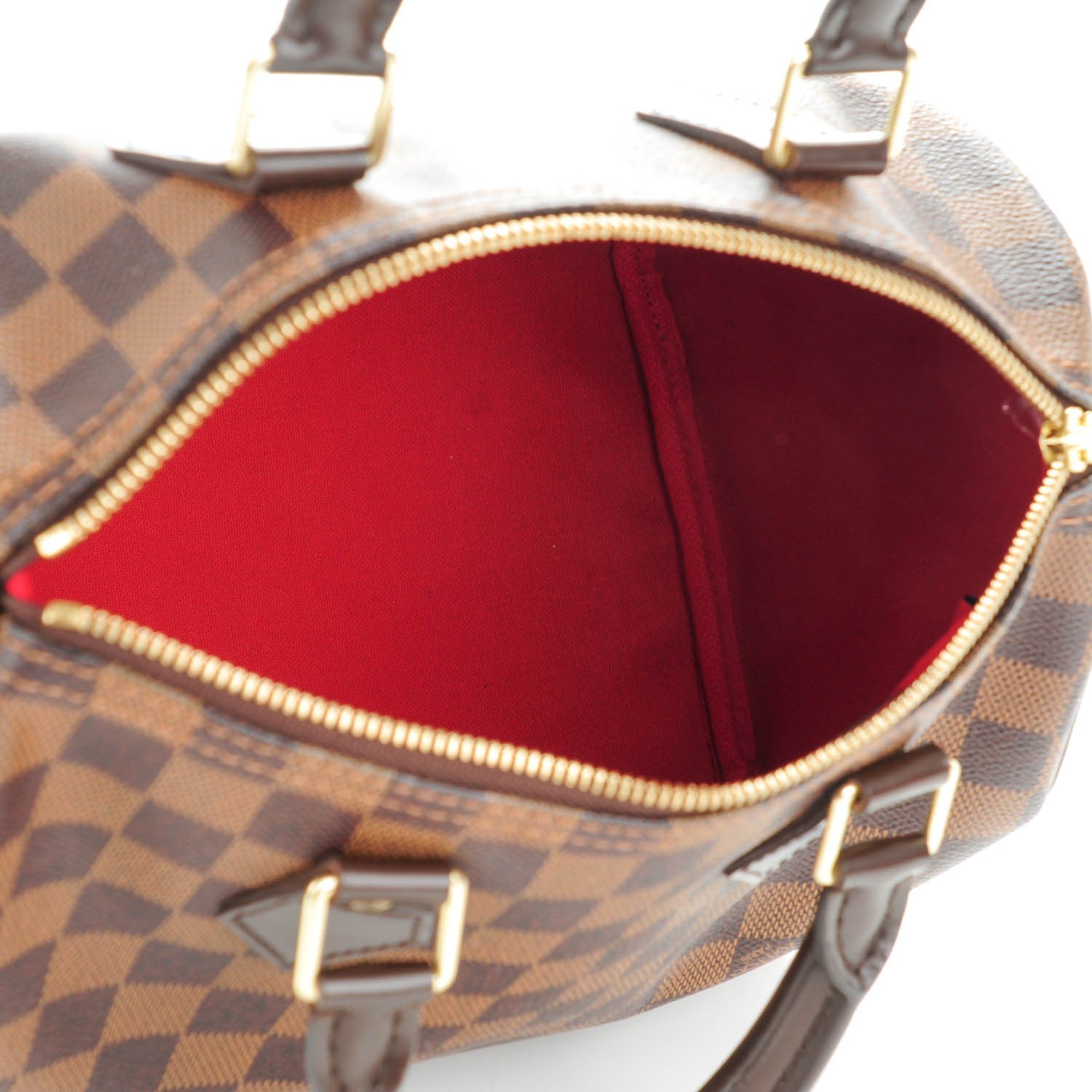 Louis Vuitton Damier Ebene Speedy 25 6 of 8