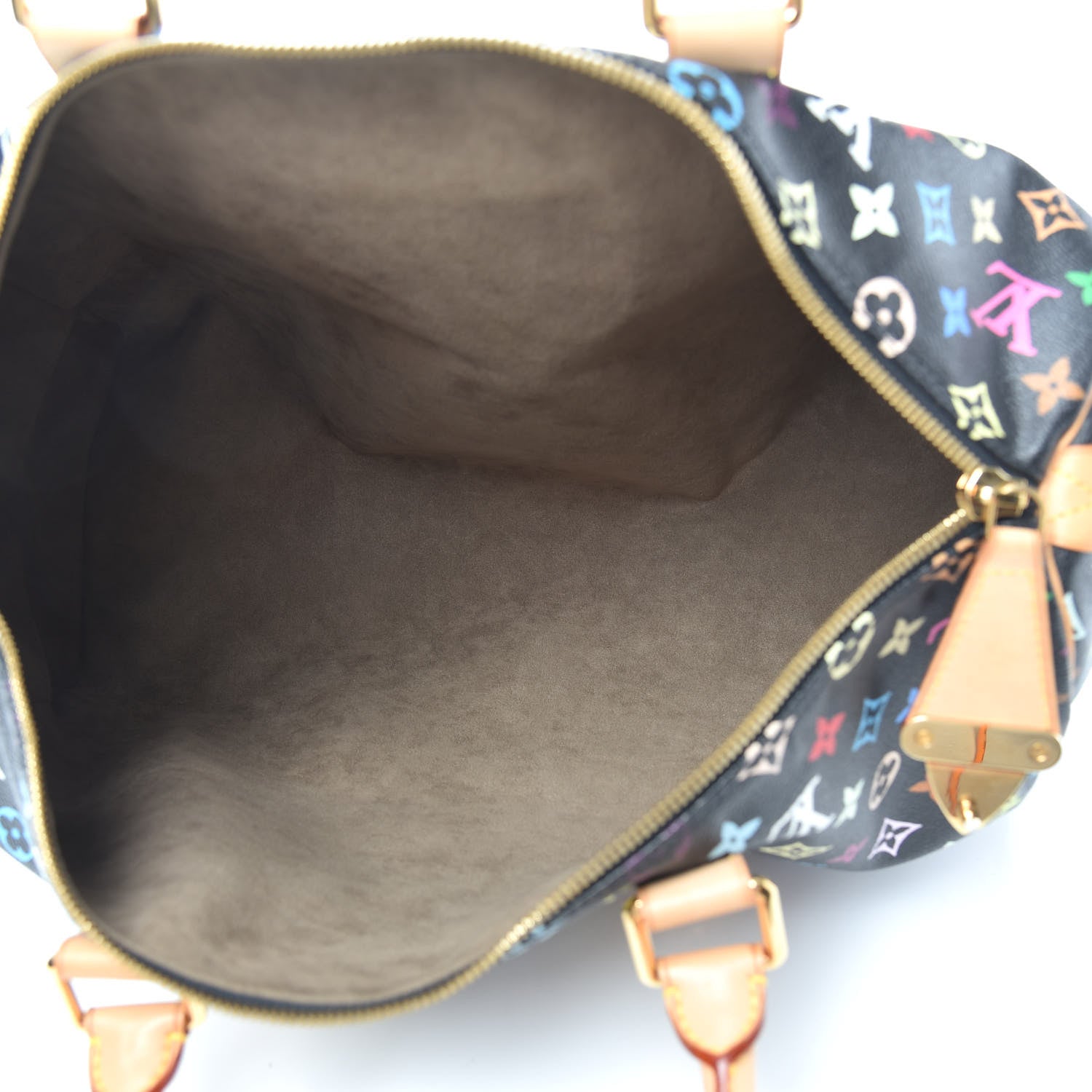 Louis Vuitton Monogram Multicolor Keepall 45 Black 4 of 8
