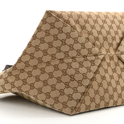 Gucci Monogram Medium Totissima Shopping Tote Beige Ebony 9 of 11