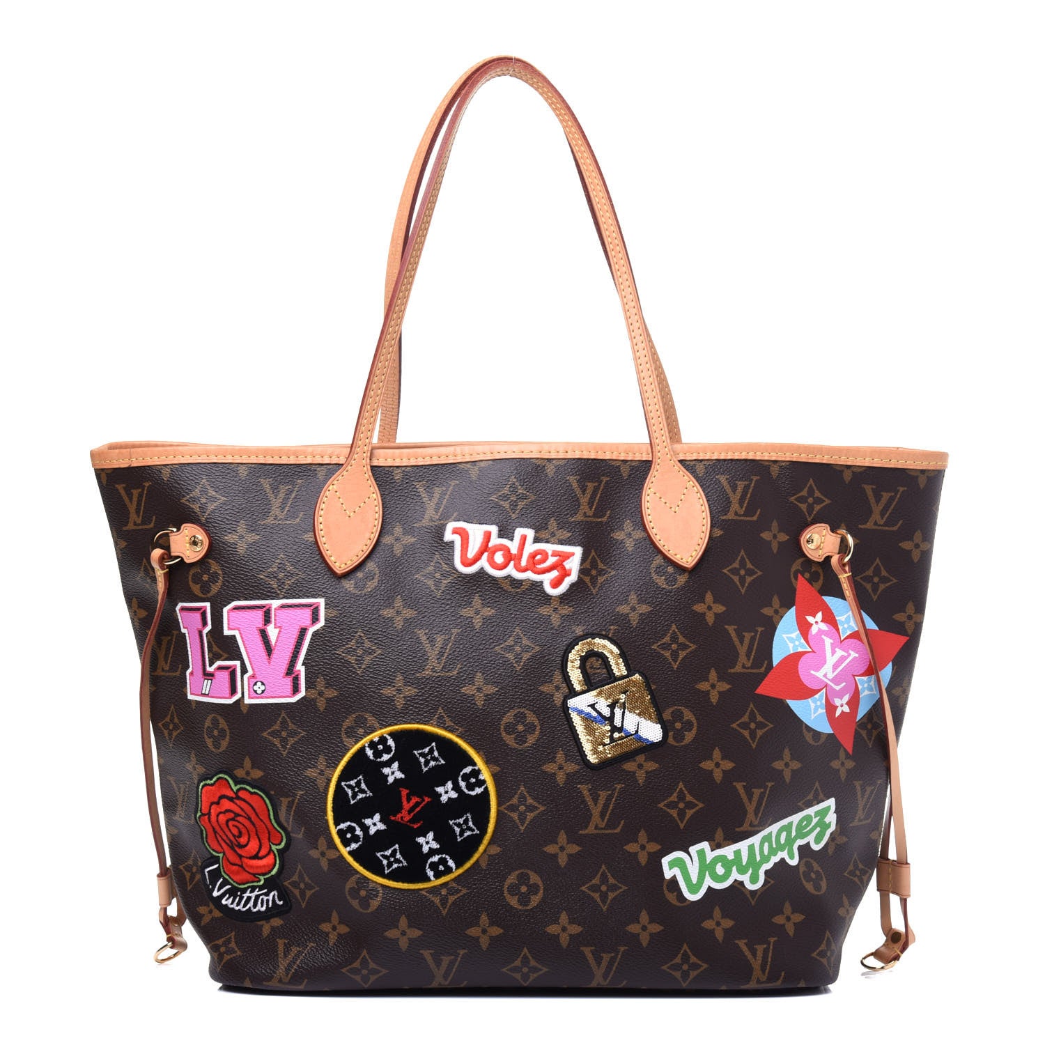 Louis Vuitton Monogram Travel Stickers Neverfull MM 3 of 13
