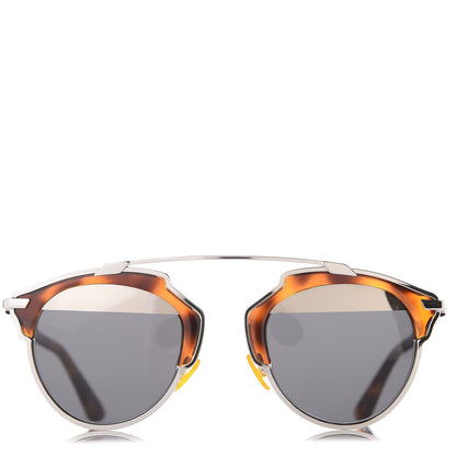 Christian Dior So Real Sunglasses Palladium Havana 3 of 7