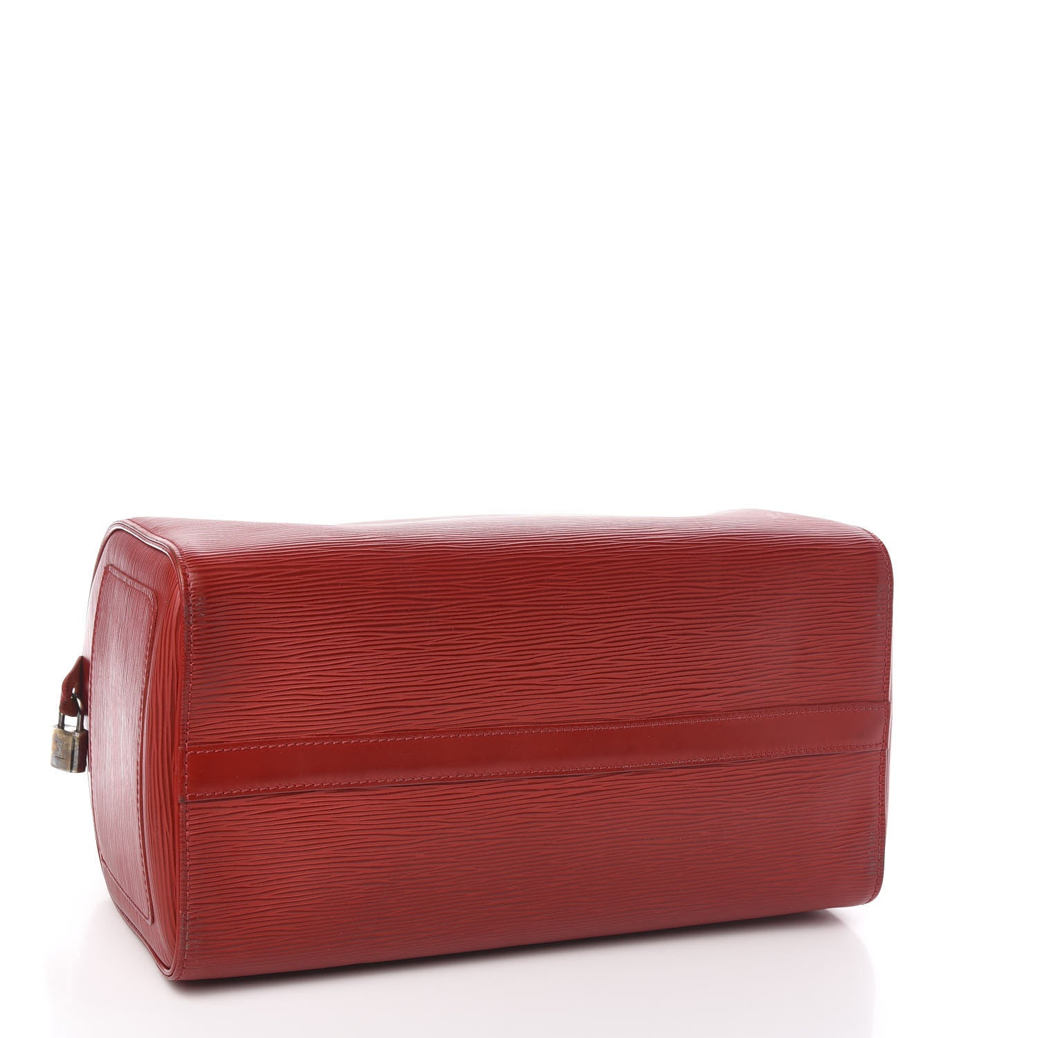Louis Vuitton Epi Speedy 30 Castillan Red 4 of 12