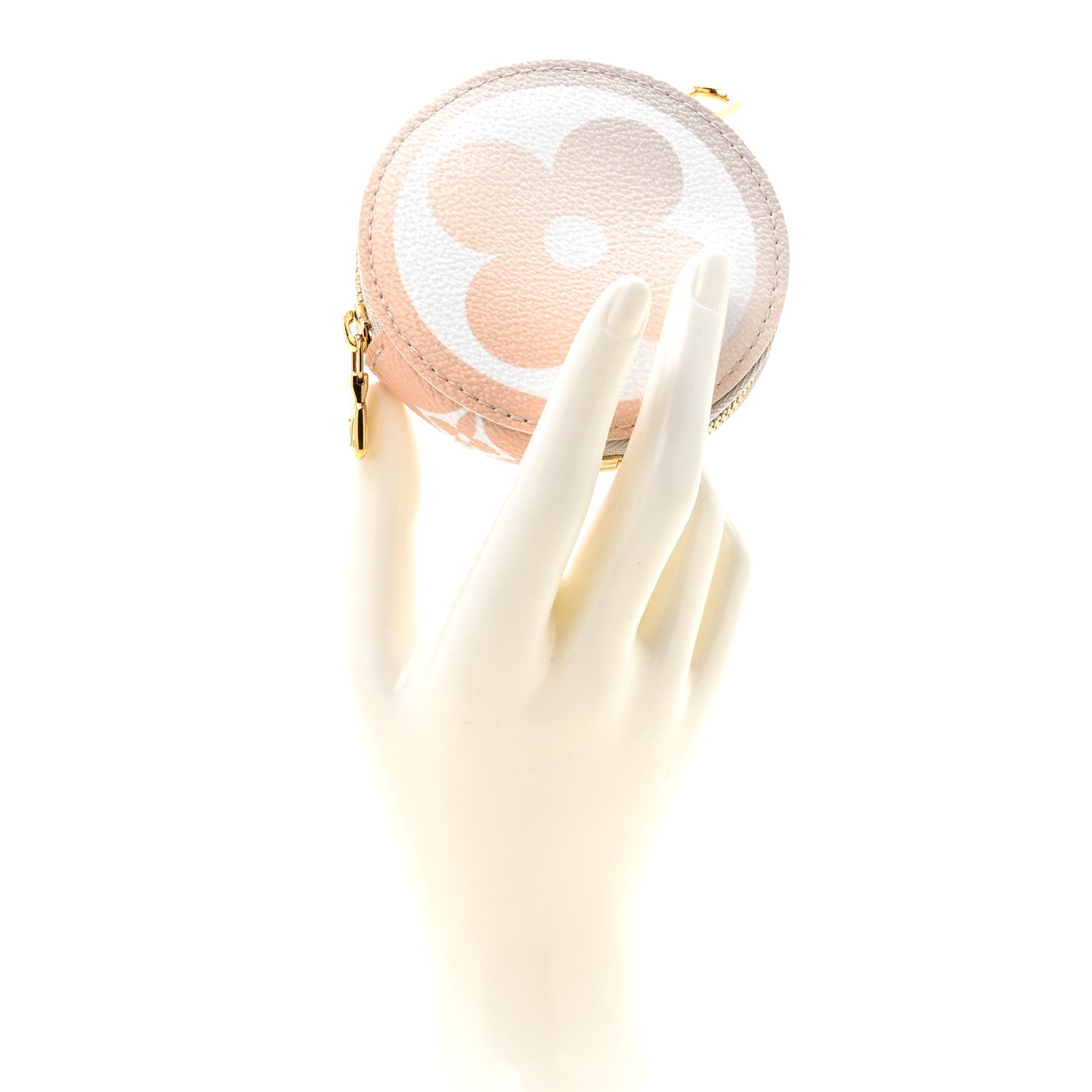 Louis Vuitton Monogram Giant By The Pool Multi Pochette Accessories Round Coin Purse Brume 2 of 6