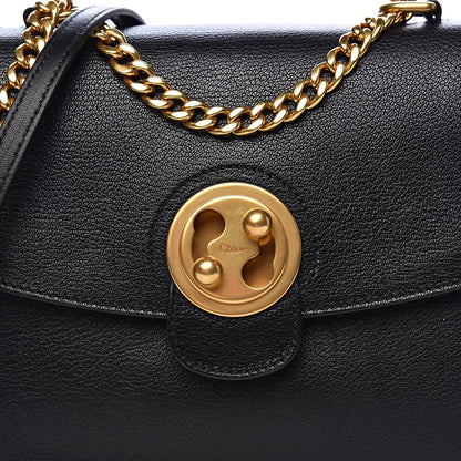 Chloe Goatskin Medium Mily Shoulder Bag Black 12 of 12