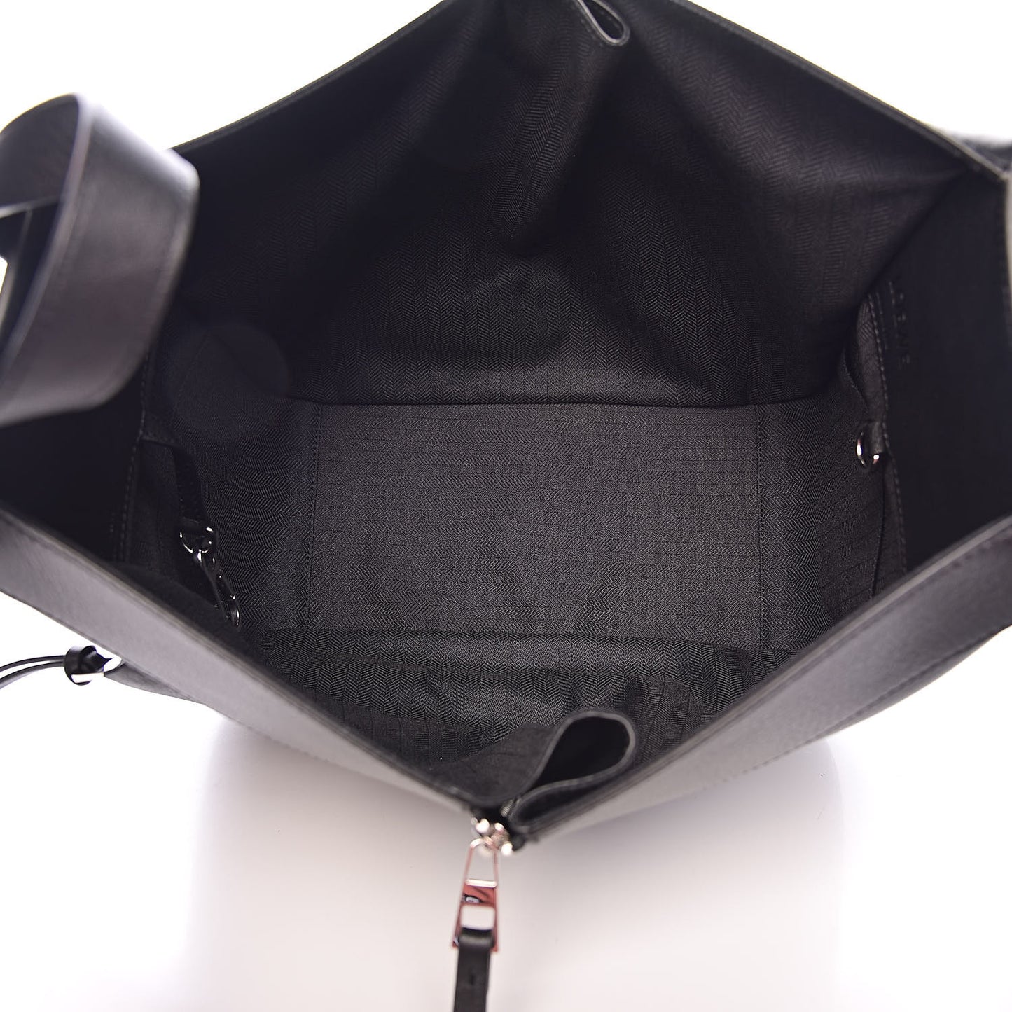 Calfskin Small Hammock Shoulder Bag Black