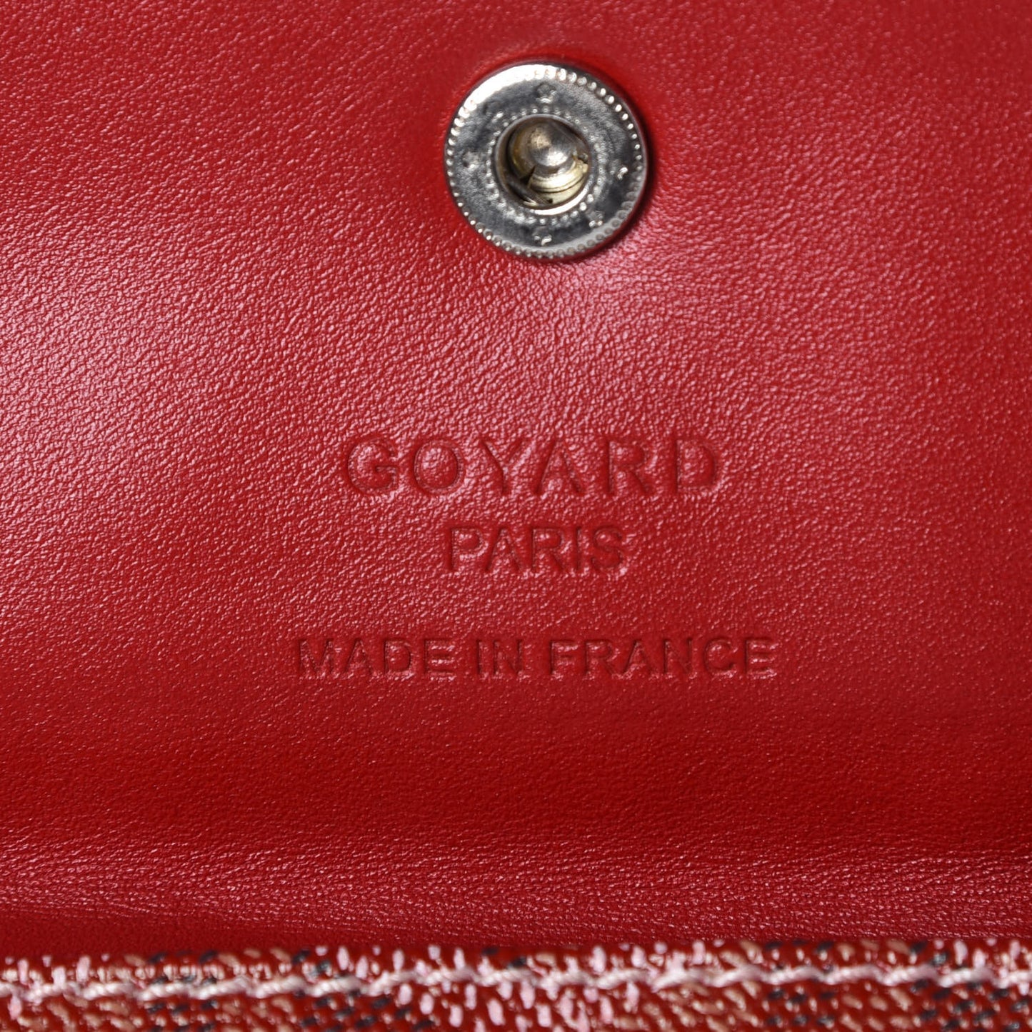 Goyardine Saint Louis PM Red