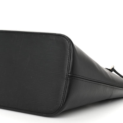 Louis Vuitton Epi Neverfull MM Black 9 of 12