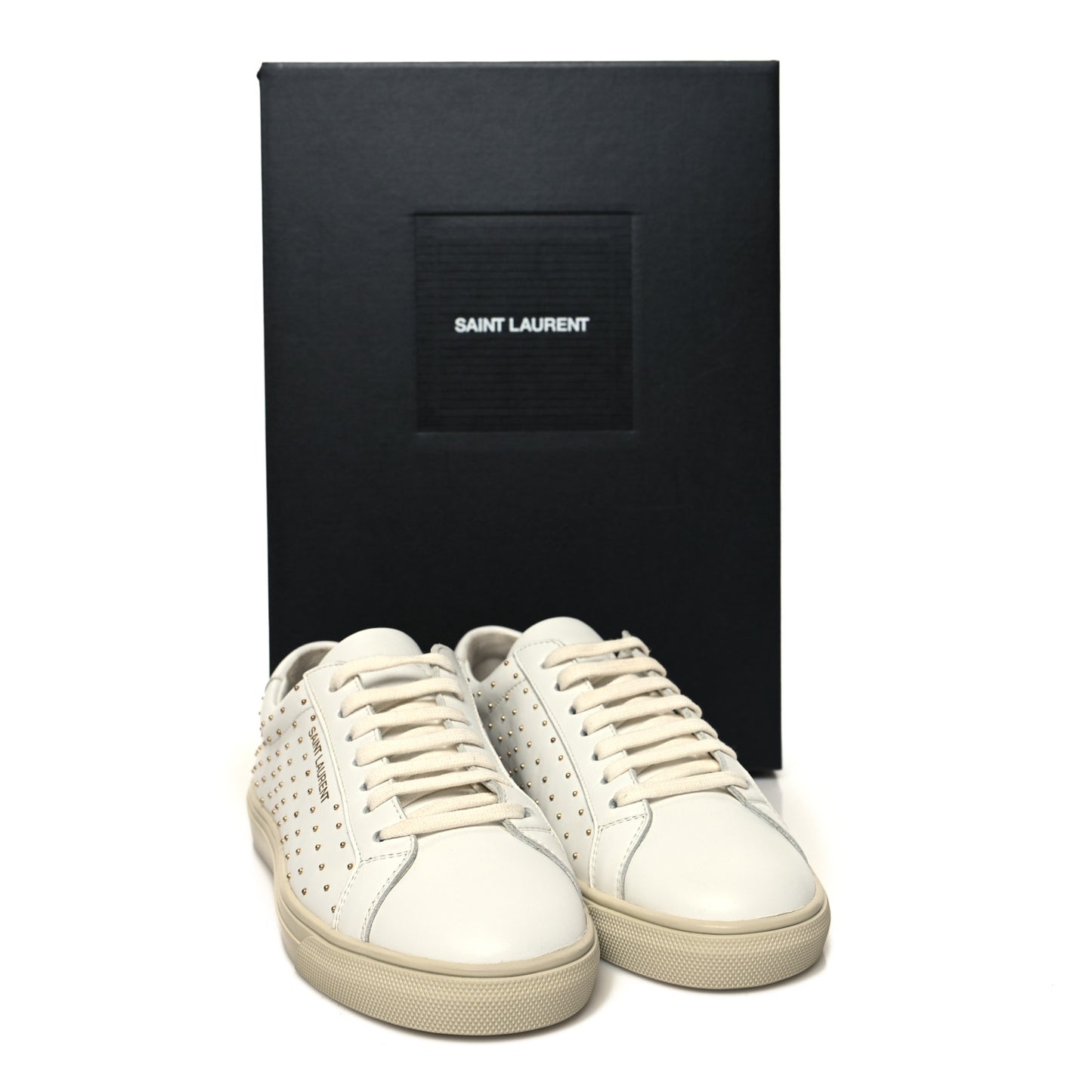 Calfskin Womens Andy Pearl Low Top Sneakers 36 White