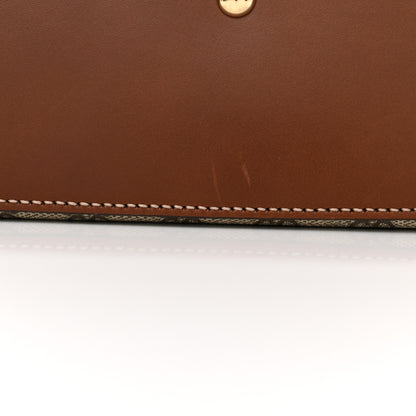 Gucci GG Supreme Monogram Linea A Foldover Tote Brown 14 of 16