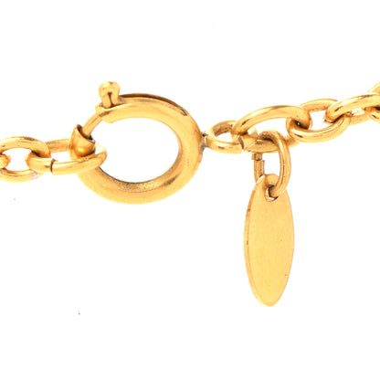 Chanel Quilted CC Chain Necklace Gold 6 of 7