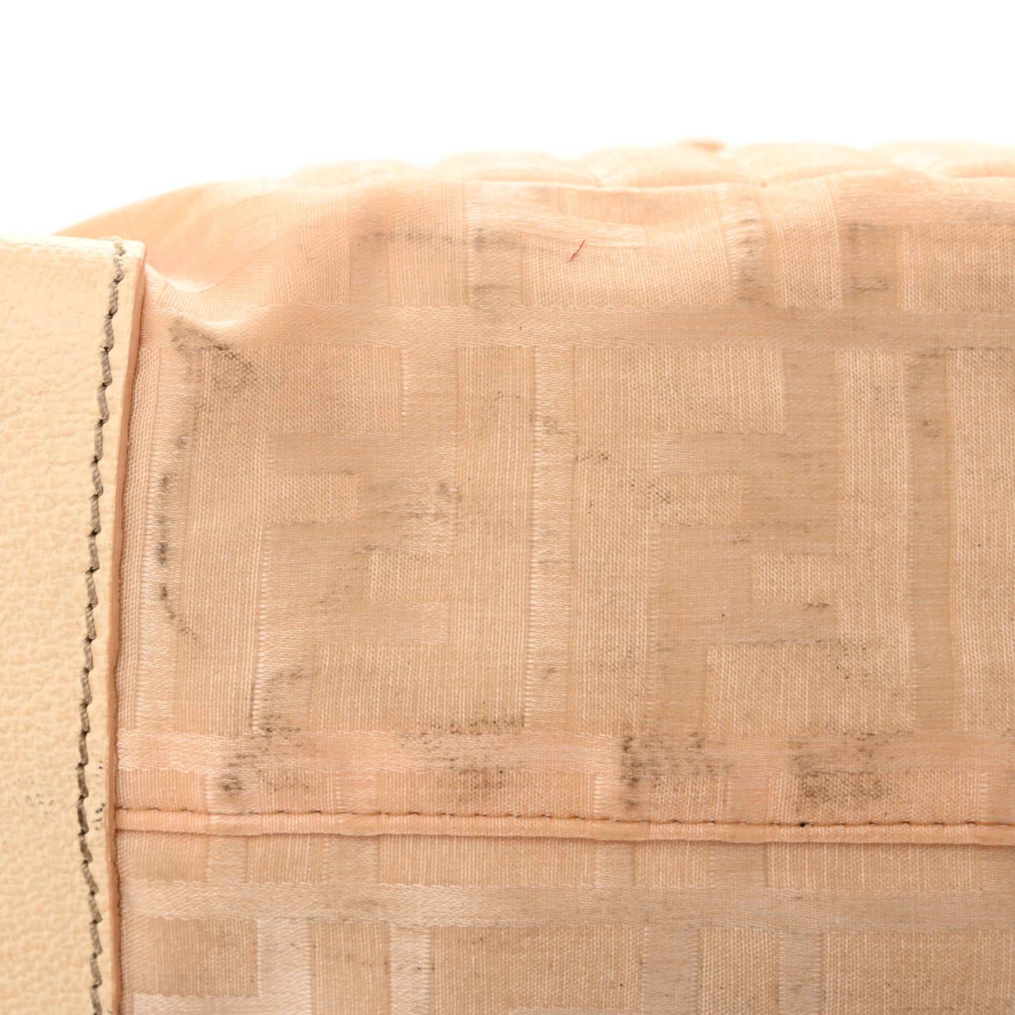 Zucca Cinghiale Medium Zip Code Shopping Tote Beige
