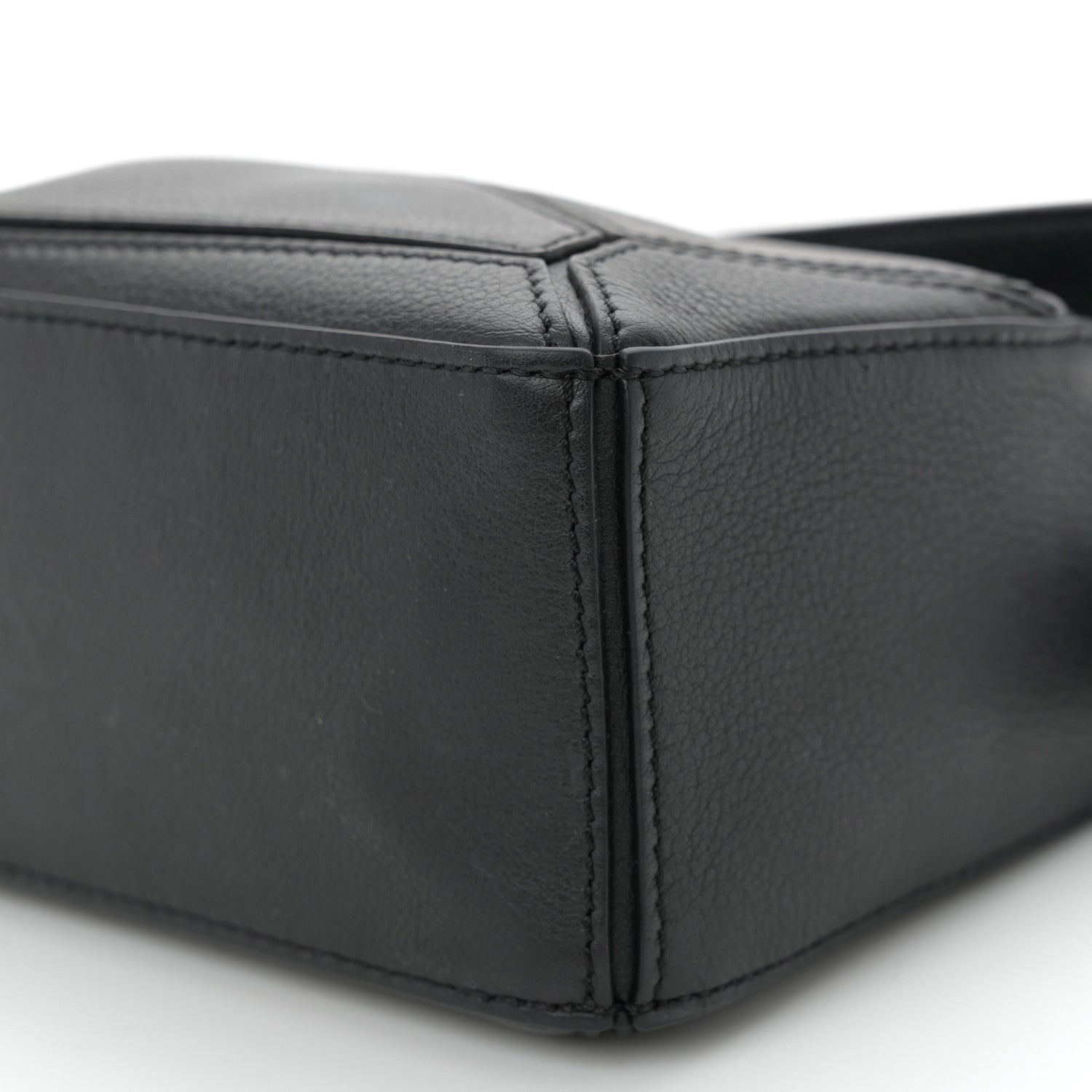 Loewe Calfskin Mini Puzzle Bag Black 9 of 9