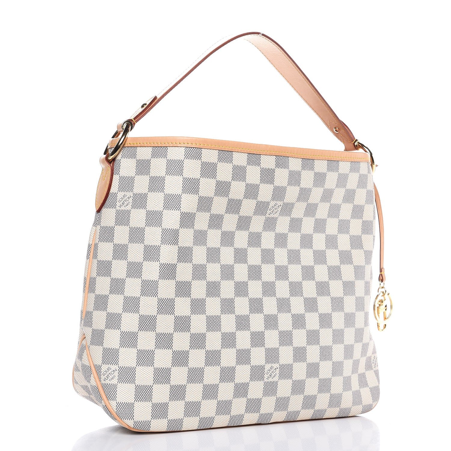 Louis Vuitton Damier Azur Delightful PM Pink 3 of 11