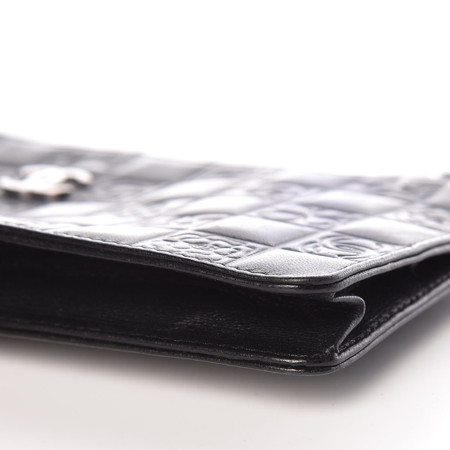 Chanel Lambskin Precious Symbols Pochette Black 9 of 9