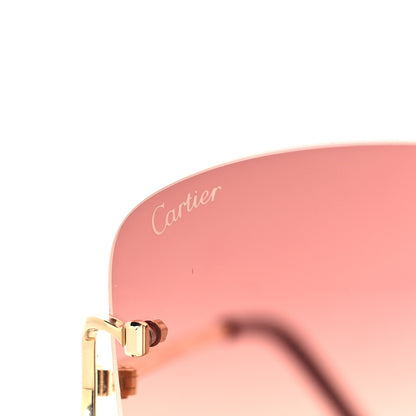 Cartier Metal C Decor CT0037RS Sunglasses Gold 7 of 8