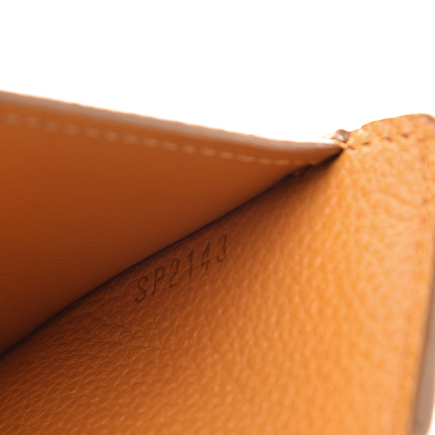 Empreinte Compact Curieuse Wallet Safran