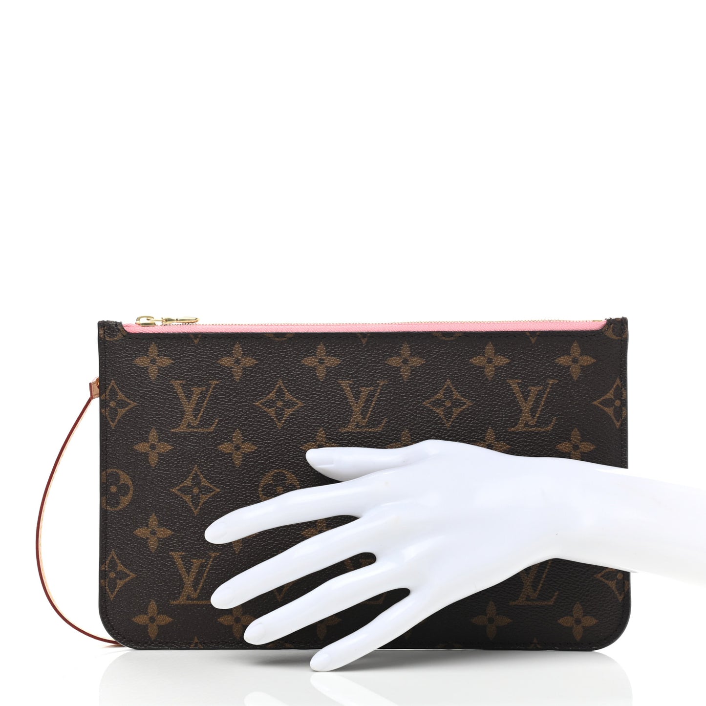 Monogram Neverfull MM GM Pochette Sugar Pink