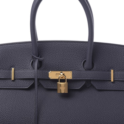 Hermes Togo Birkin 35 Bleu Nuit 8 of 11