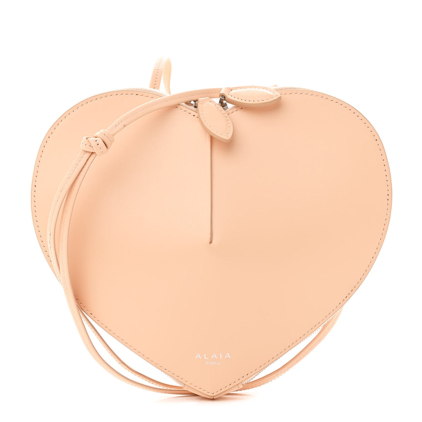 Calfskin Le Coeur Bag Peche