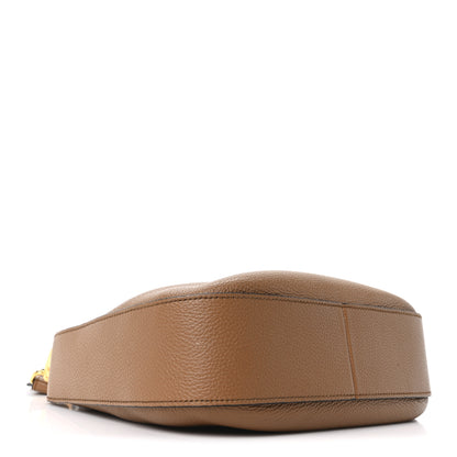 Prada Vitello Phenix Small Zippered Messenger Hobo Caramel 4 of 9