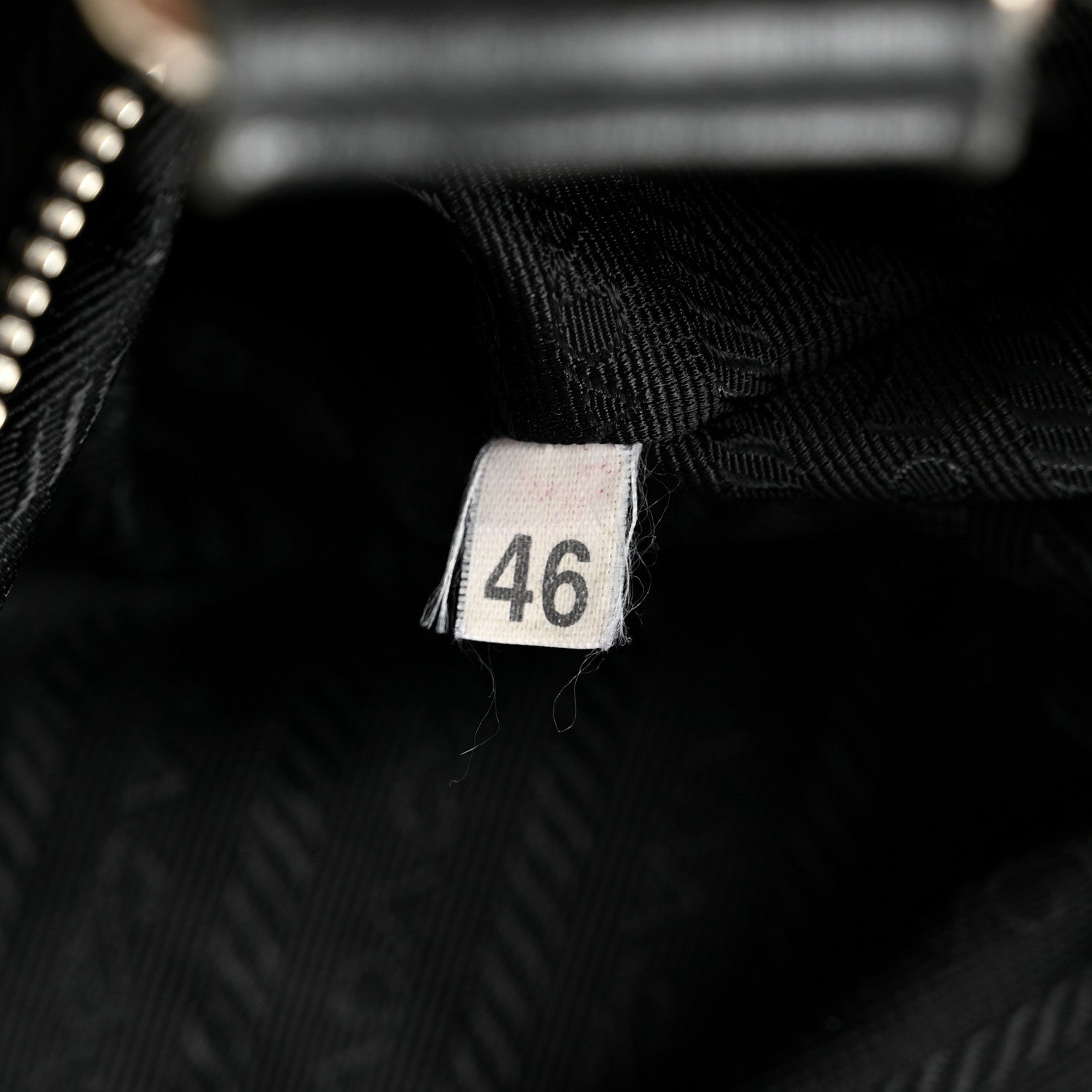 Prada Tessuto Nylon Moon Shoulder Bag Black 7 of 15