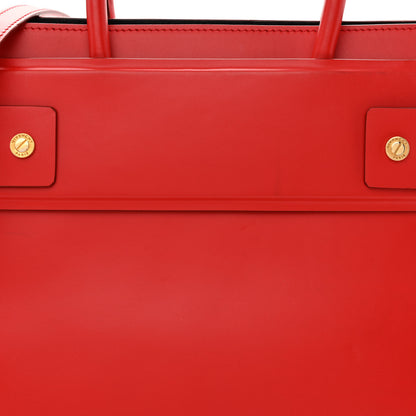 Givenchy Smooth Calfskin Small Horizon Satchel Red 8 of 15