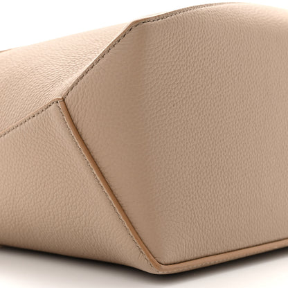 Loewe Grained Calfskin Small Puzzle Edge Bag Sand 8 of 11
