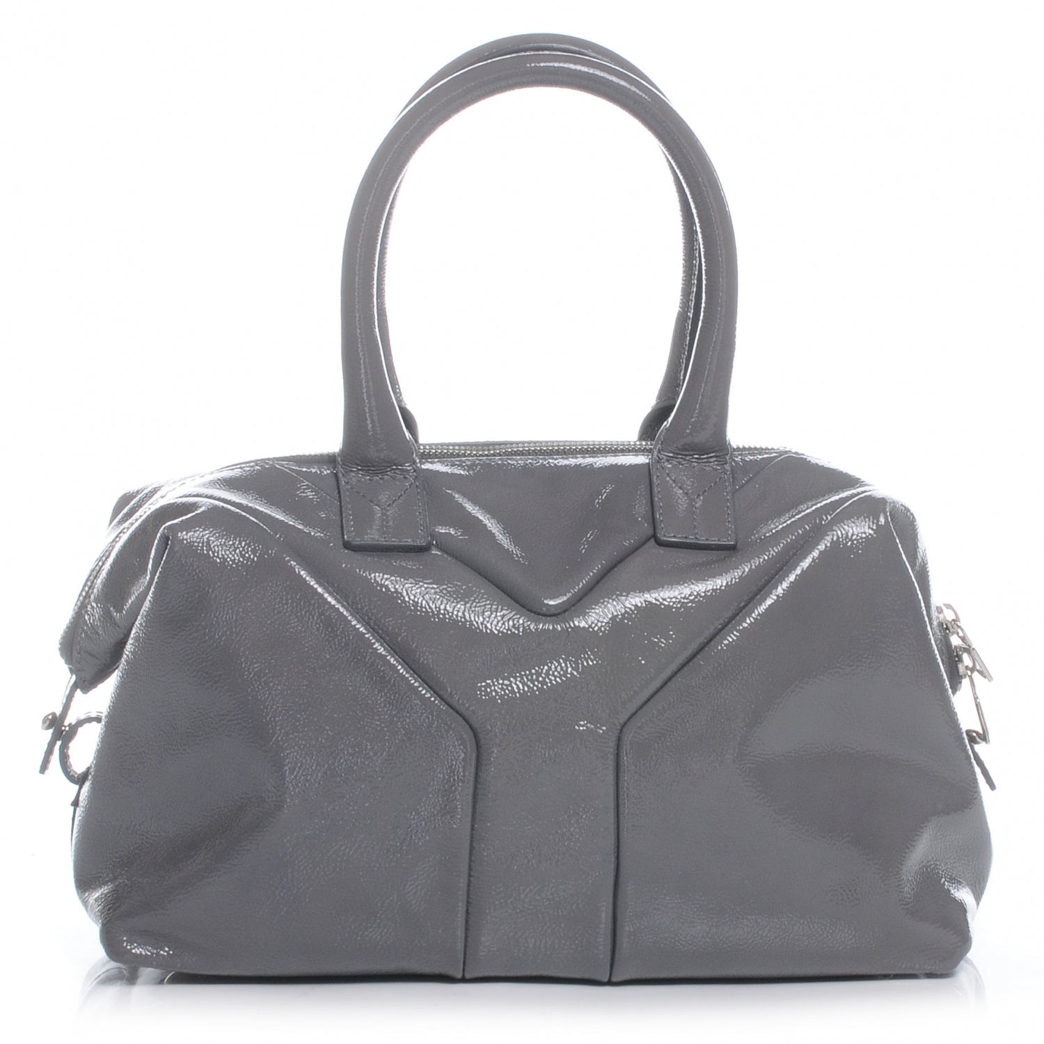 Saint Laurent Patent Small Easy Sac Grey 1 of 7