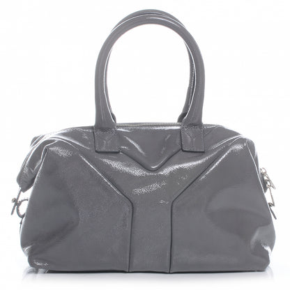 Saint Laurent Patent Small Easy Sac Grey 1 of 7