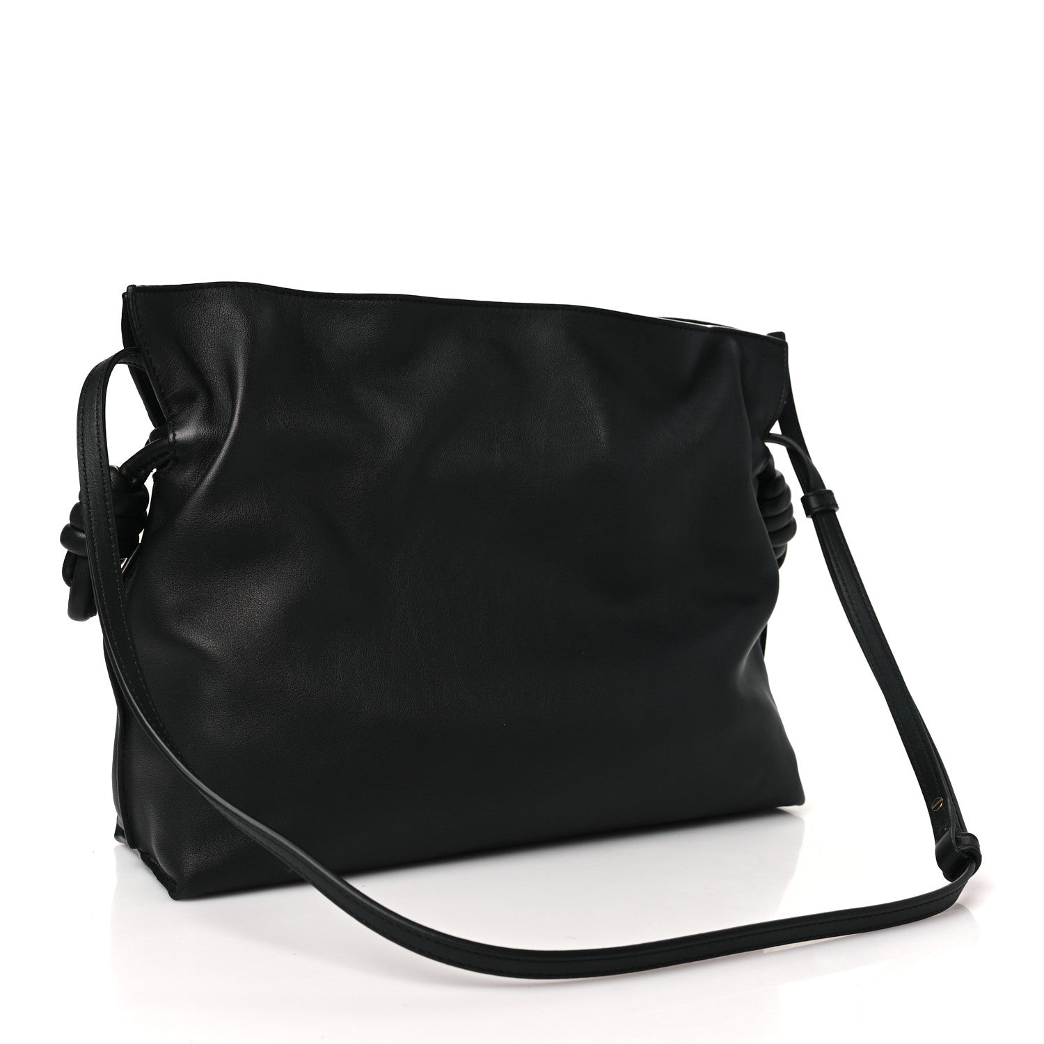 Loewe Nappa Medium Flamenco Knot Bag Black 3 of 11