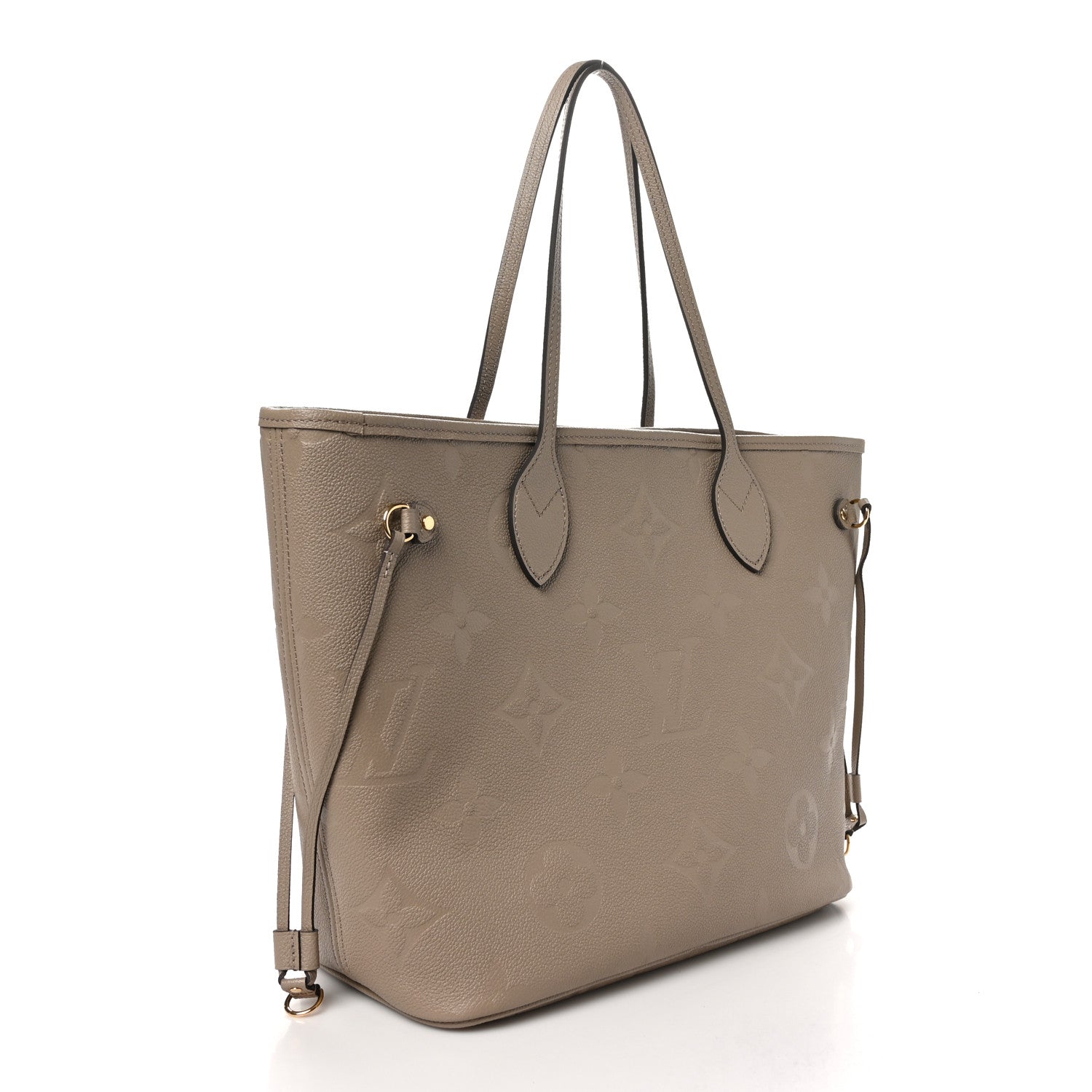 Louis Vuitton Empreinte Monogram Giant Neverfull MM Tourterelle 5 of 11