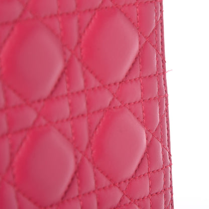 Christian Dior Lambskin Cannage Medium Lady Dior Pink 8 of 10