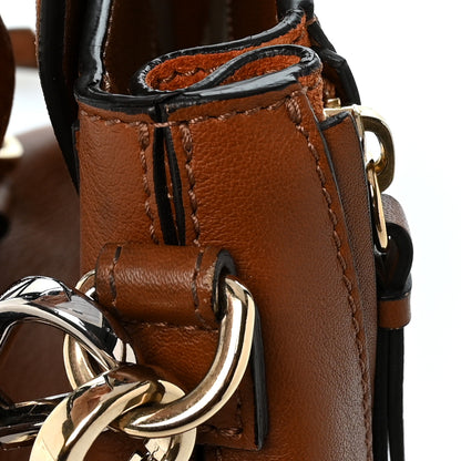Chloe Suede Calfskin Mini Faye Backpack Tan 11 of 11