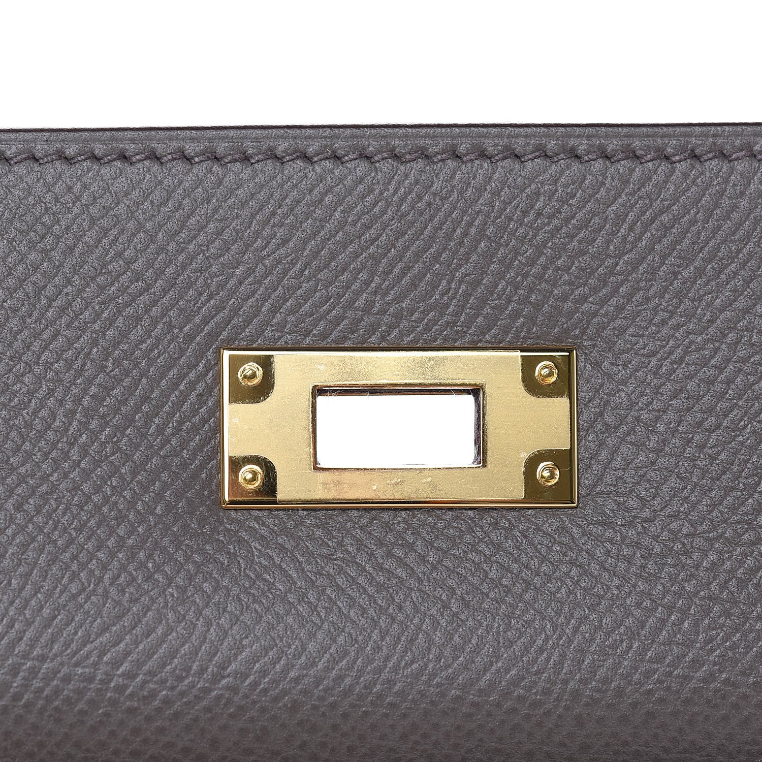 Hermes Epsom Kelly Sellier 28 Etain 15 of 34