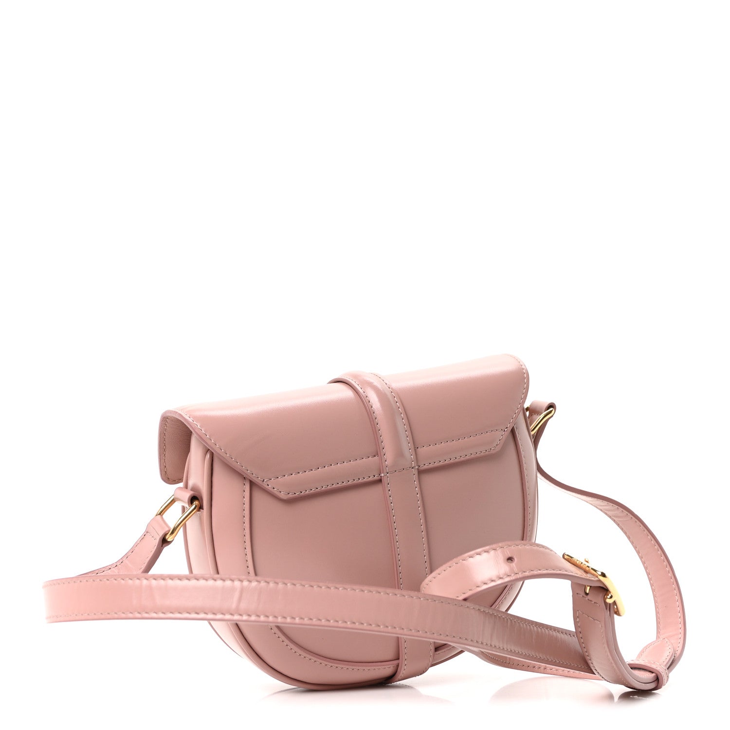 Celine Satinated Calfskin Besace Small 16 Vintage Pink 1818356