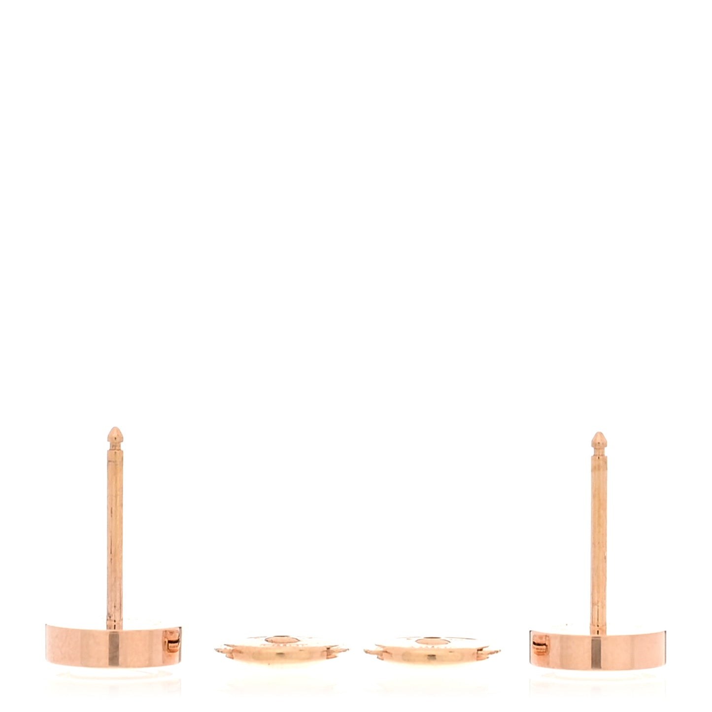 18K Pink Gold LOVE Earrings